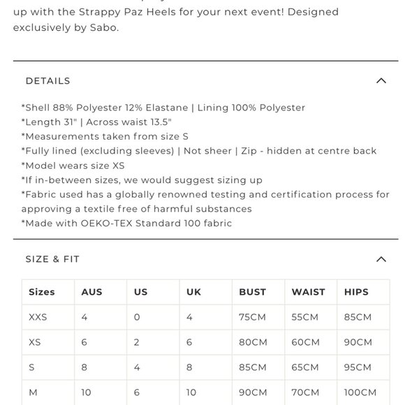 Sabo Skirt Jaylie Button Dress White Size XXS - Picture 7 of 8